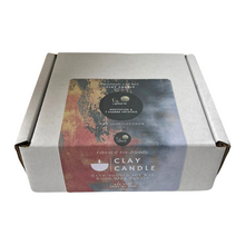 Load image into Gallery viewer, Clay Pot Candle, 12x4cm, Meditation with 7 Chakra Crystals
