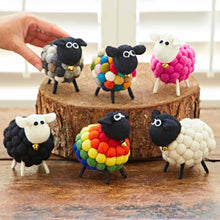 Load image into Gallery viewer, Felt Sheep Ornament - Handmade
