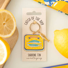 Load image into Gallery viewer, Sardine Tin Keyring
