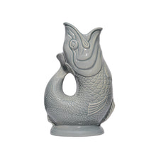 Load image into Gallery viewer, Dark Grey Original Gluggle Jug Pitcher Vase
