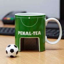 Load image into Gallery viewer, Football Gift Mug - Penal-Tea - Novelty Men's Gifts
