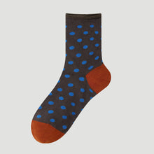 Load image into Gallery viewer, Women's Mulberry Silk Socks - Breathable &amp; Soft, Polka Dot
