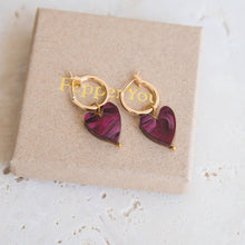 Load image into Gallery viewer, Love Grows Here Hoops - Mix &amp; Match
