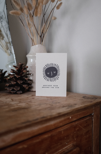 'Another Year Around The Sun' Card