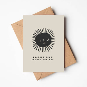 'Another Year Around The Sun' Card