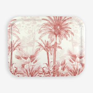 Pink Forest Rectangle Wooden Tray