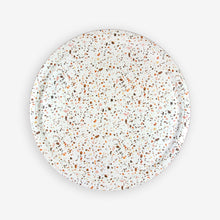 Load image into Gallery viewer, Terrazzo Round Wooden Tray
