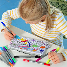 Load image into Gallery viewer, Dinosaur Colour-In Pencil Case
