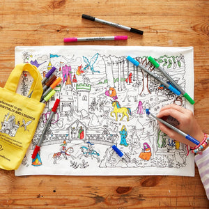 Fairytales & Legends Colour-In Placemat