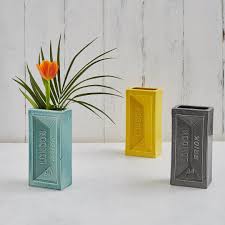 London Brick Vases - 7 colours available